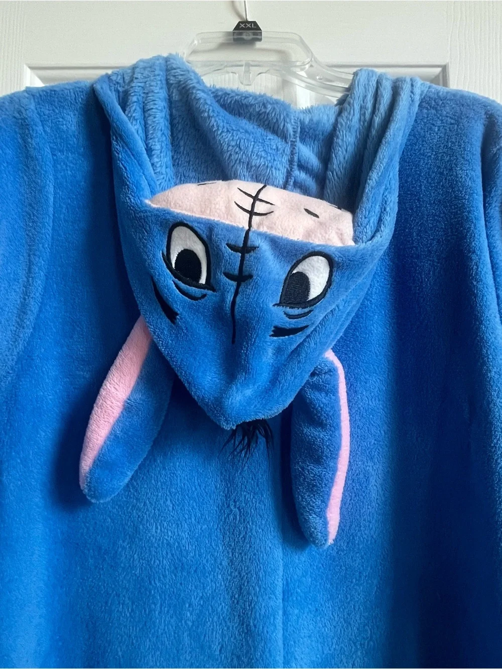Disney Eeyore Adult Onsie size Large Winnie the Pooh Halloween Pajamas Lounge - Picture 4 of 13